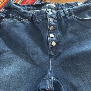 Maurices High Rise Dark Blue Jeans
